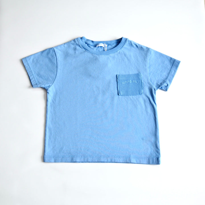 【Laranjinha】ジャージーコットンTシャツ（ブルー）